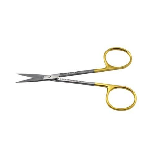 KLINI Tungsten Carbide Iris Scissors Straight 11 cm