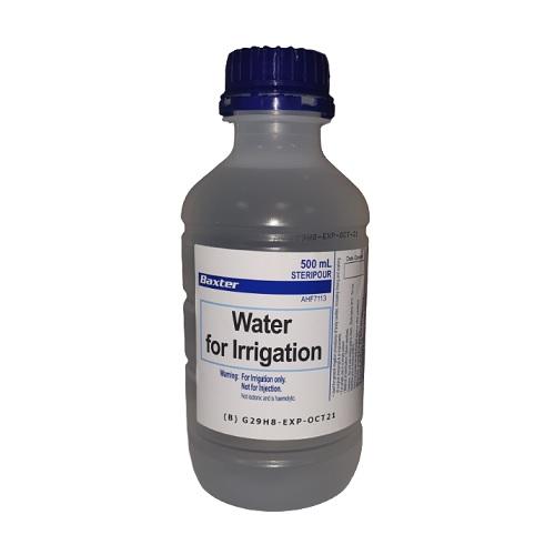 Water for Irrigation 500ml Steripour - Each