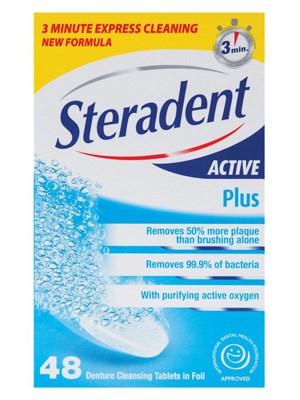 Steradent Tabs (Box of 48)