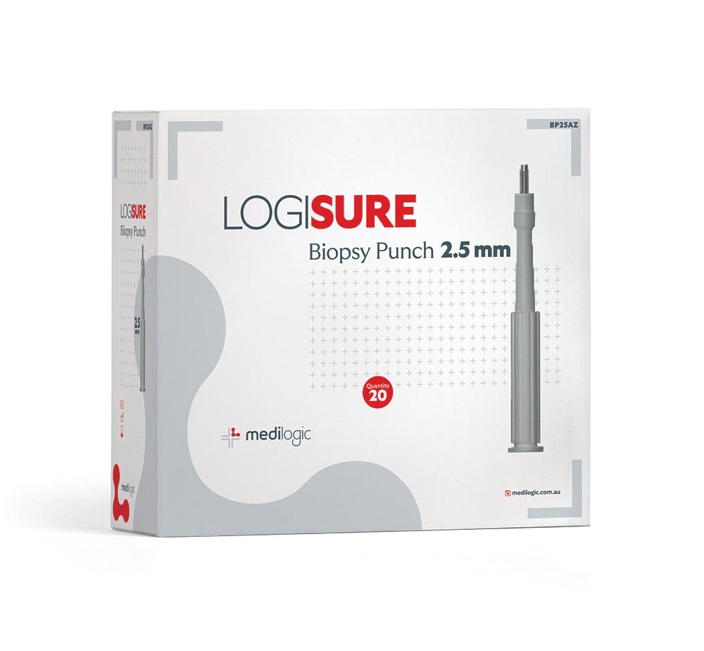 LOGISURE Biopsy Punch 2.5mm - Box (20)