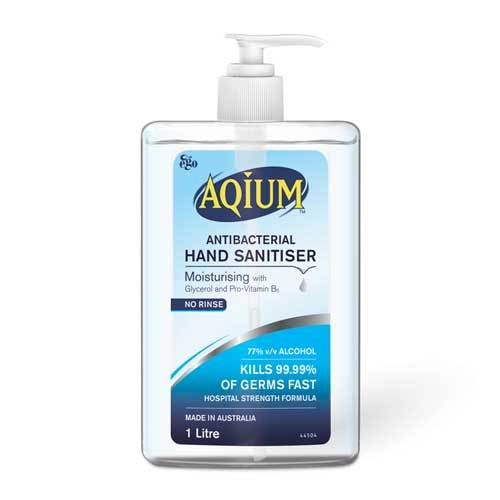 Aqium Hand Sanitiser Gel 1L (10752) - Each