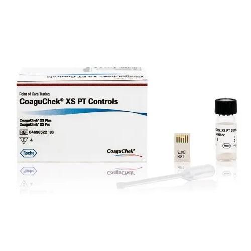 CoaguChek® XS PT Test Strips Controls - Box (4)