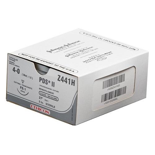 PDS II 4/0 16mm 45cm Clear - Box (24)