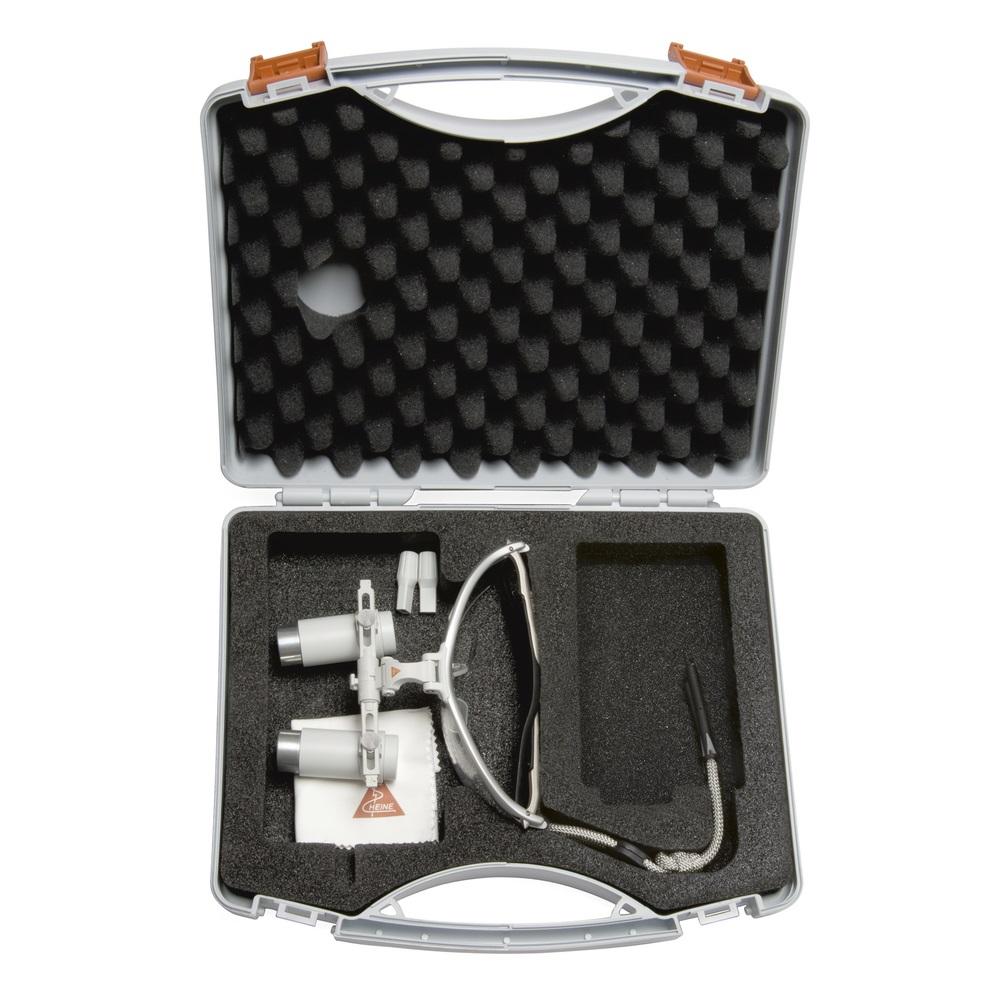 HEINE HRP Binocular Loupe 4x Set 340mm + i-View on S-FRAME