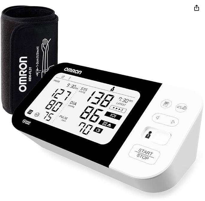 Omron BP Monitor Advanced +AFIB Indicator