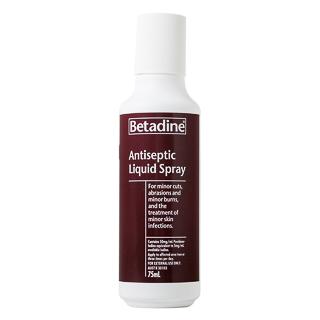 Betadine Antiseptic Liquid Spray 75mL - Each