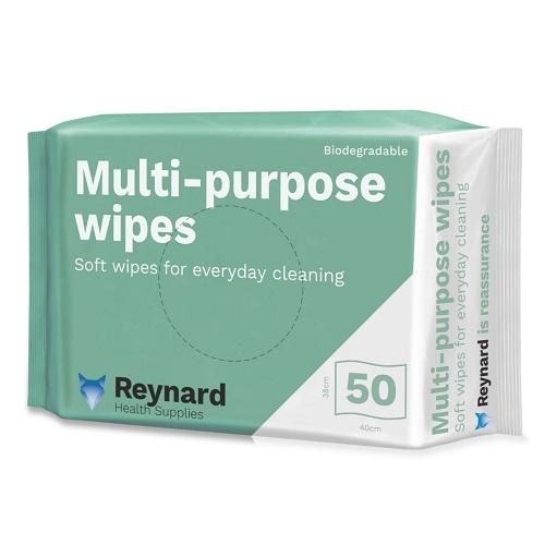 Multi-Purpose Wipes Biodegradable 50pk - Carton (16)