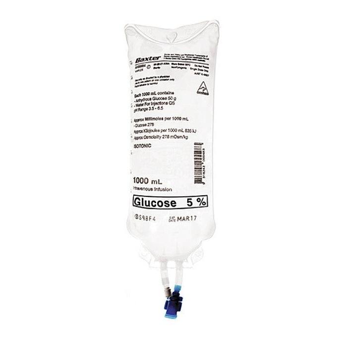 Glucose IV 5% 1000ml - EACH
