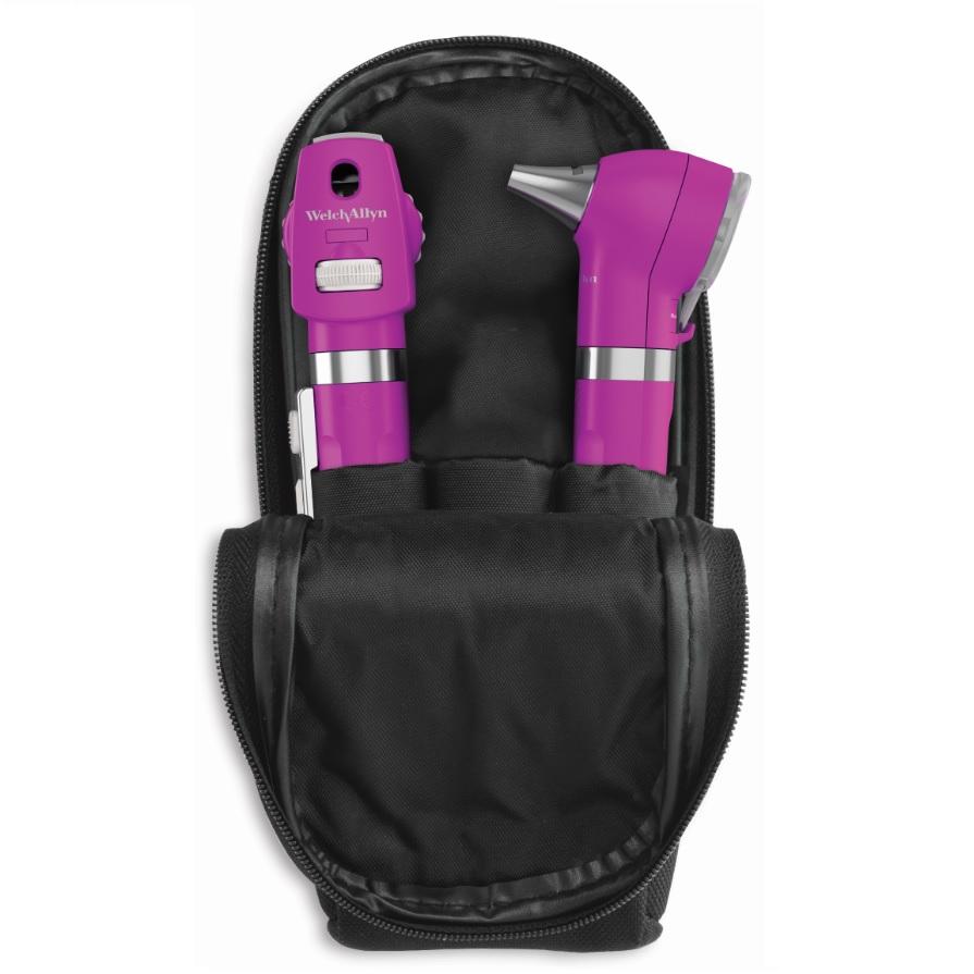 WELCH ALLYN Pocket LED Diagnostic Set with Soft Case - Purple