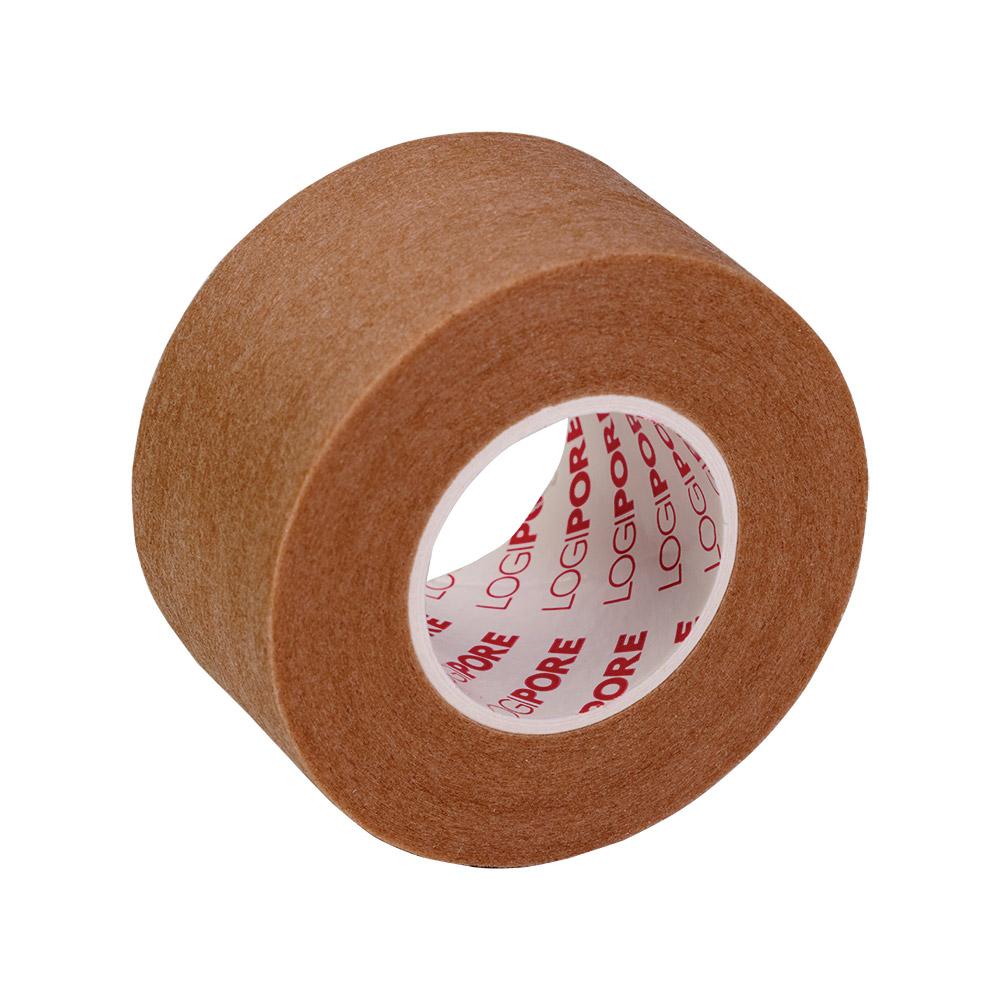 LOGIPORE TAN Microporous Surgical Tape 2.5cm x 9.1m - Box (12)