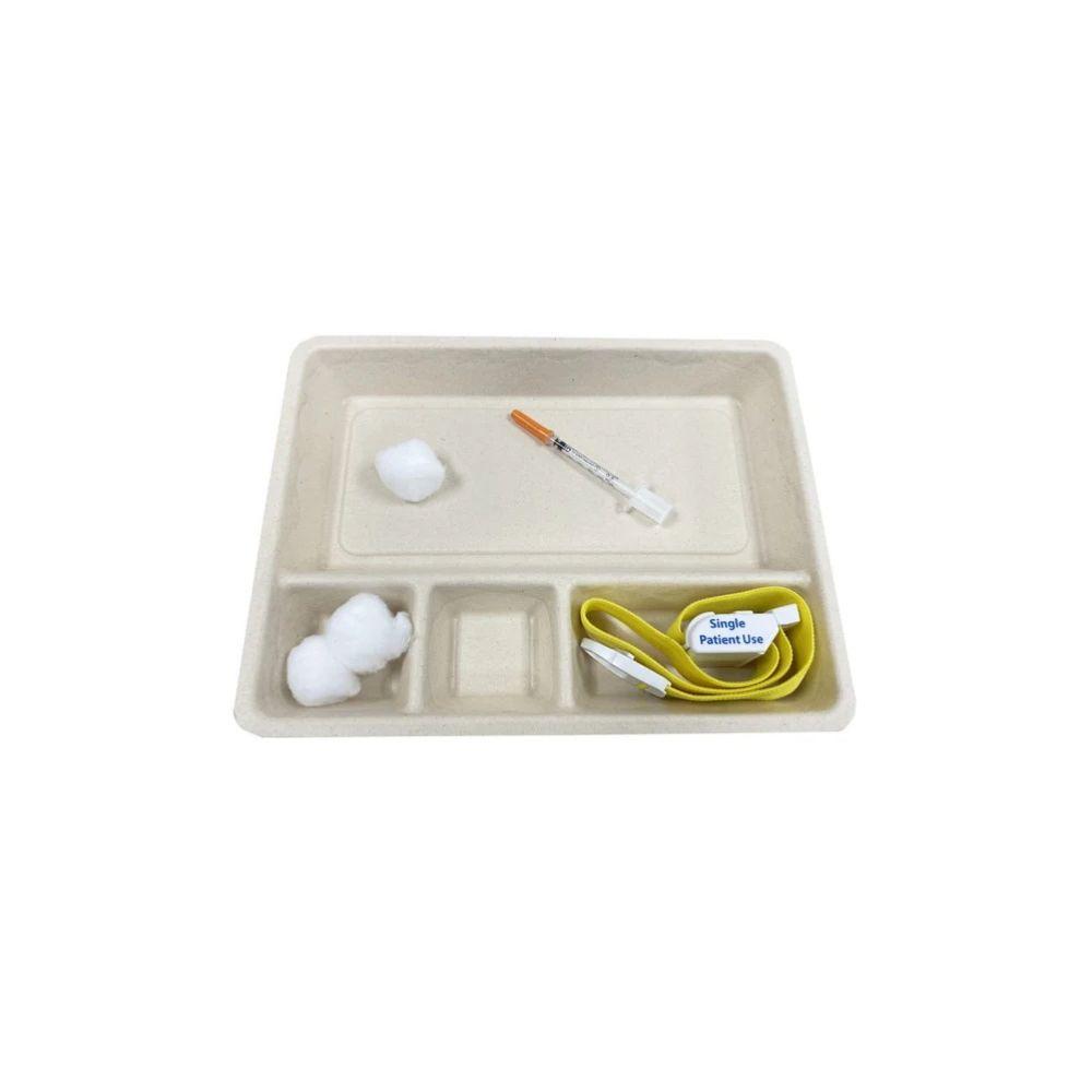Greeny Compostable Anaesthetic Tray - Carton (250)