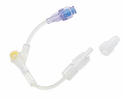 MicroBore Ext. Set - MLL with RC to NAS with Injection Site, 10cm - Box (50)