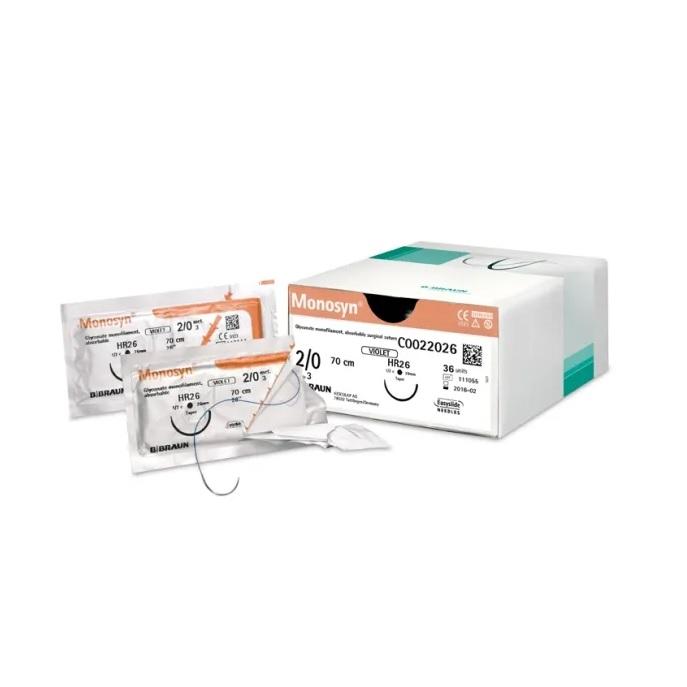 Monosyn 4/0 DSM16 45cm Undyed - Box (36)