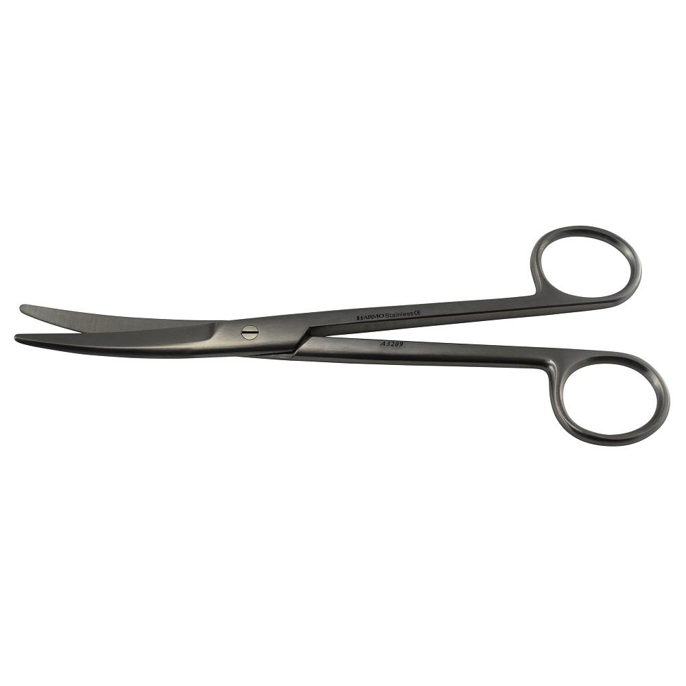 Mayo Scissors Curved 17.5cm ARMO - Each