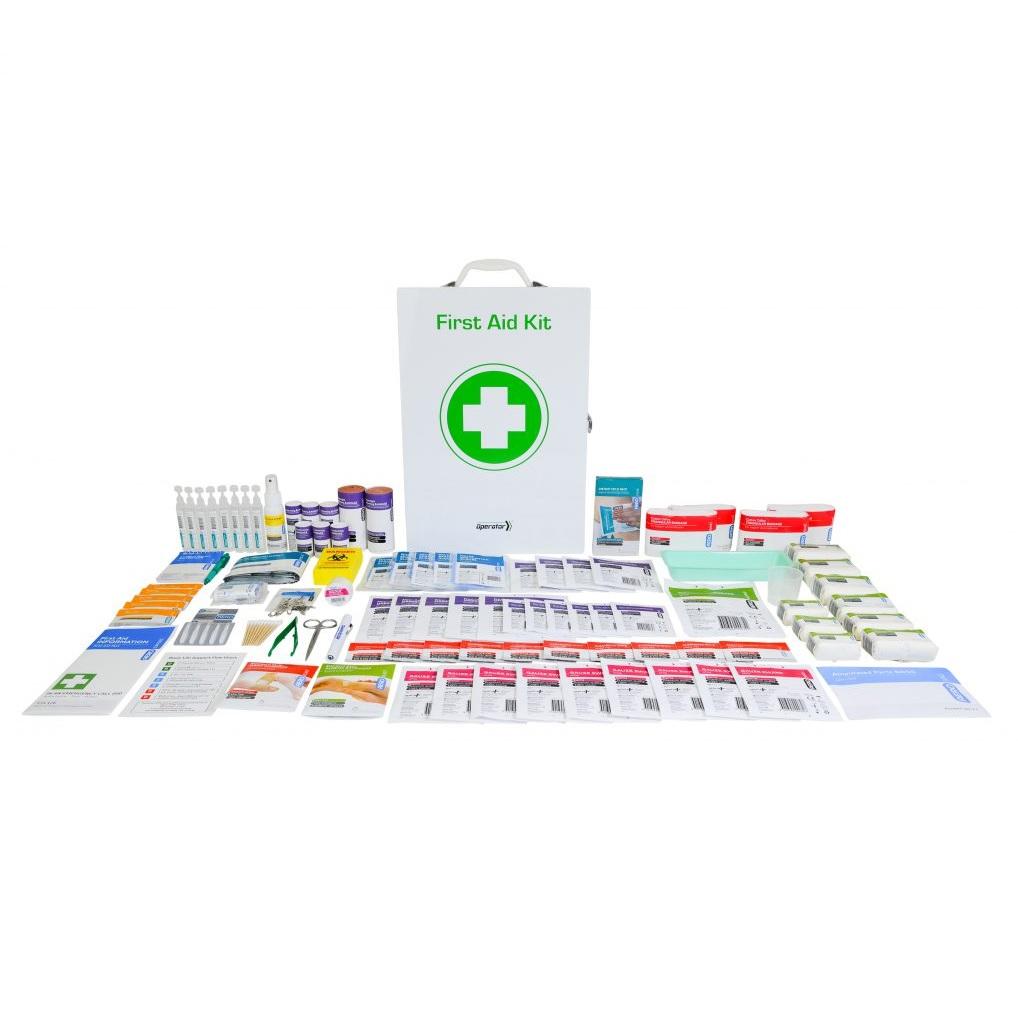 Operator Tough First Aid Kit Metal 42x29x13cm - Each