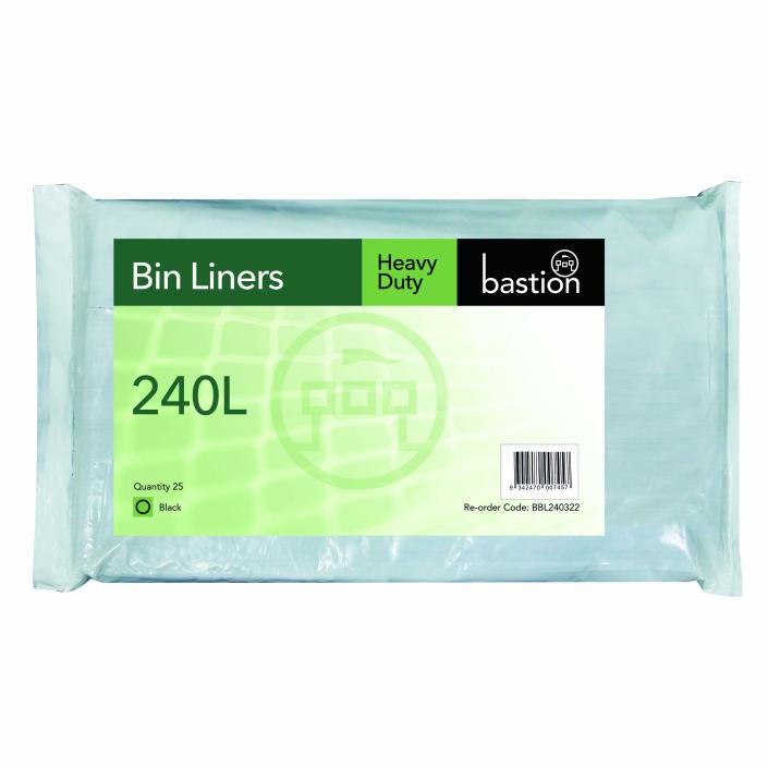 Bin Liner 240L Heavy Duty - Carton (100)