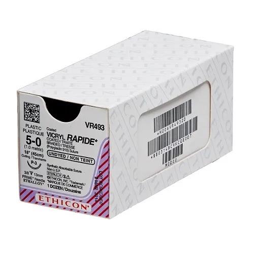 Vicryl Rapide 4/0 RB-1 Undyed - Box (12)