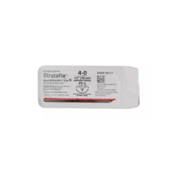 Stratafix Spiral Monocryl Plus 4-0 30cm PS-2 Undyed - Box (12)