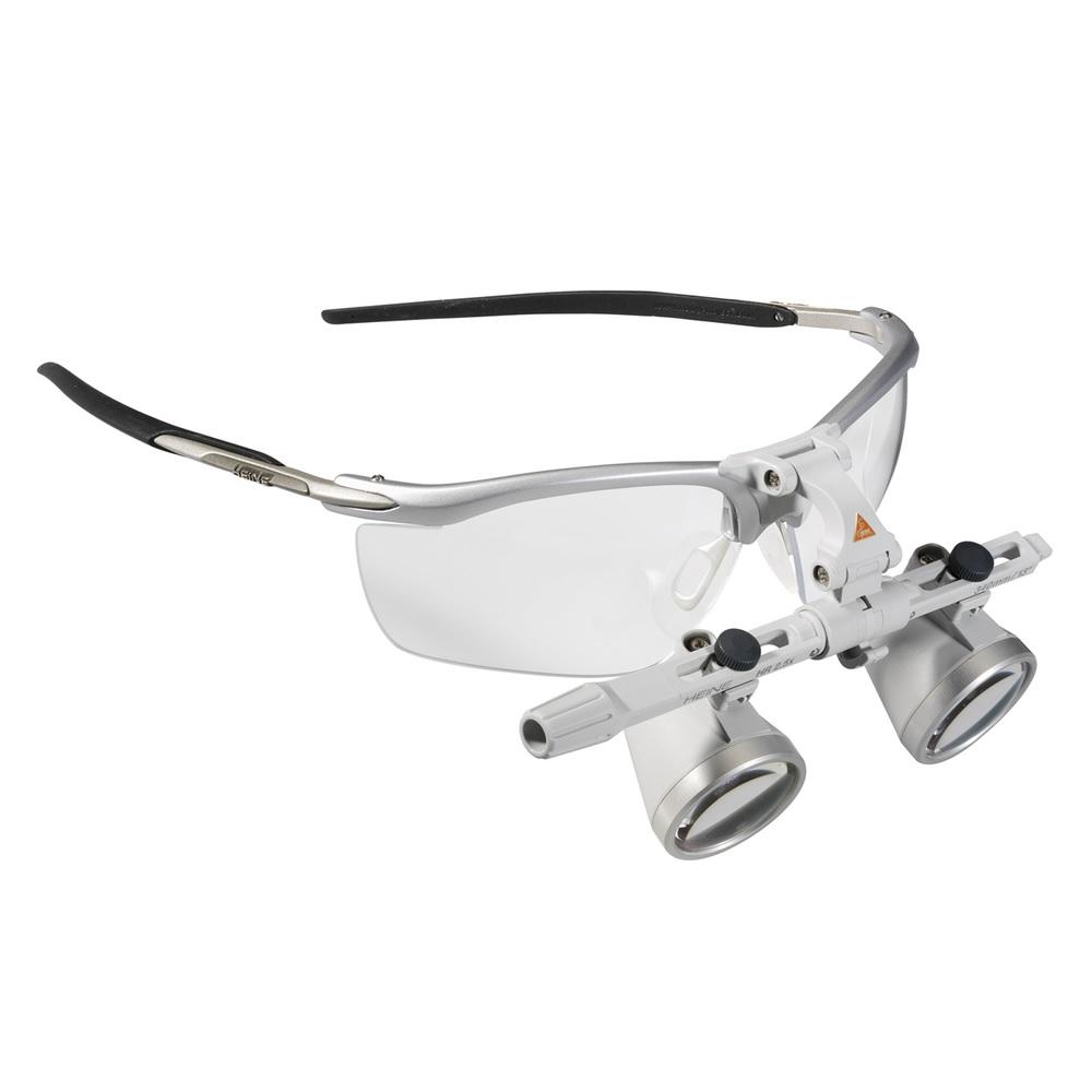 HEINE Binocular Loupe HR 2.5x Set 340mm + i-View on S-FRAME
