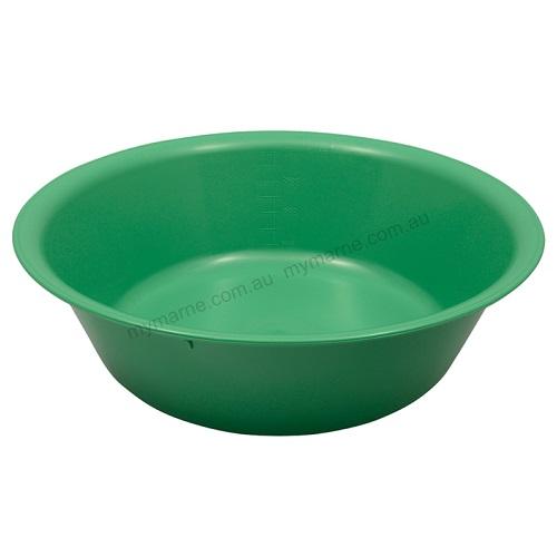 Autoclavable Plastic Bowl 305mm, 3500ml Green - Each