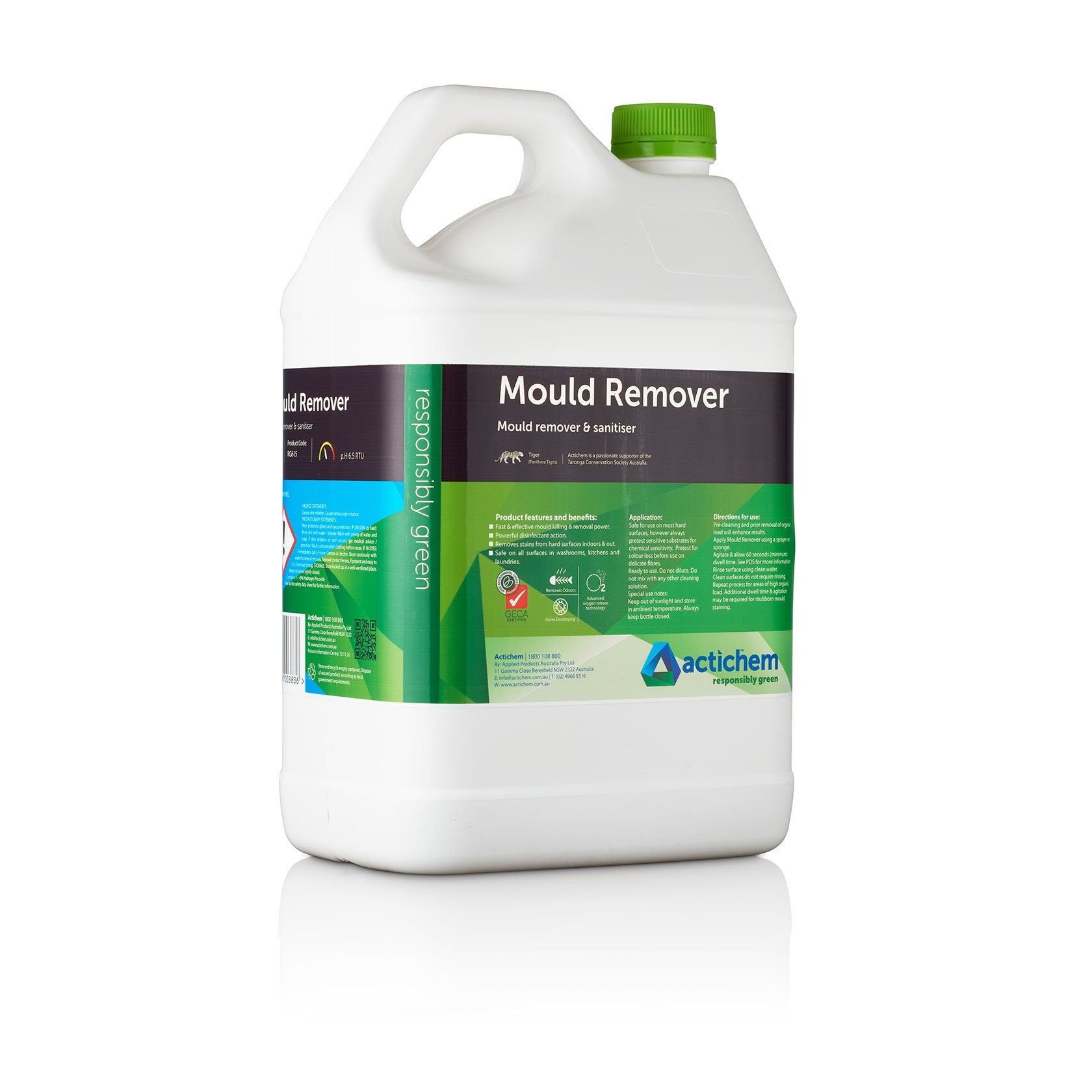 Mould Remover Disinfectant Ready To Use 5L -Each