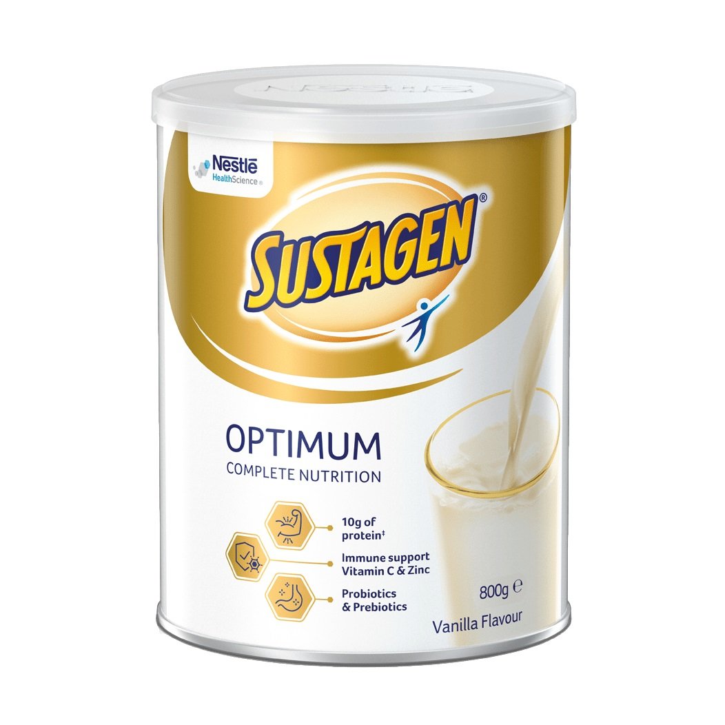 Sustagen Optimum 800g can - Carton (6)