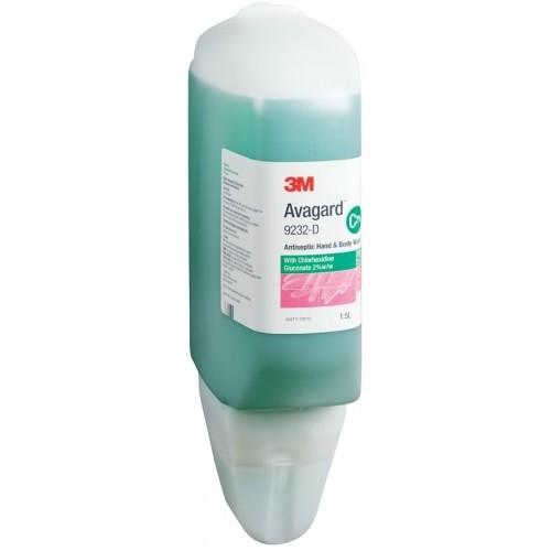 Avagard General Hand & Body Wash w/ Chlorhex 2% 1.5L - Each