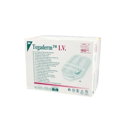 Tegaderm I.V. Transparent 7cm x 8.5cm - Box (100)