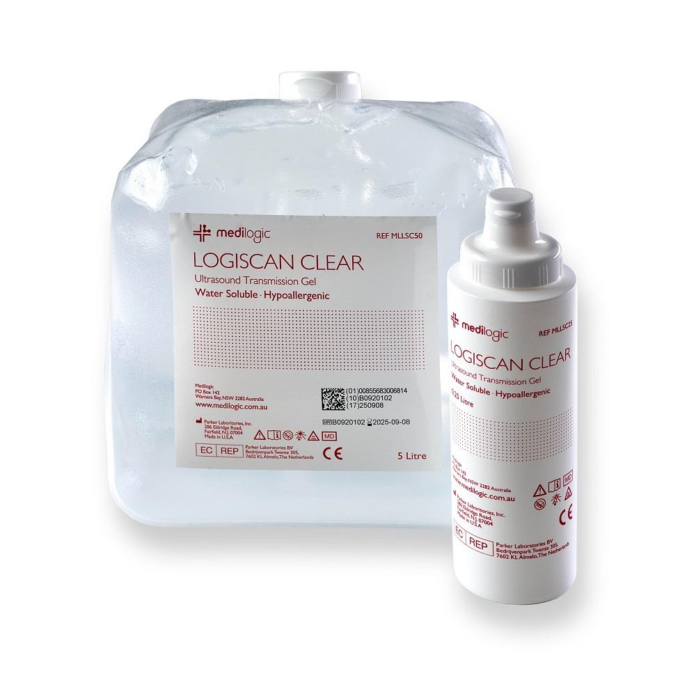 LOGISCAN Ultrasound Gel 5L Clear - Each