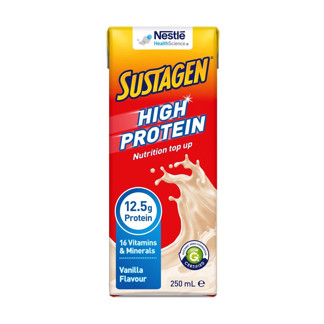 Sustagen Ready to Drink Liquid Vanilla 250ml - Carton (24)