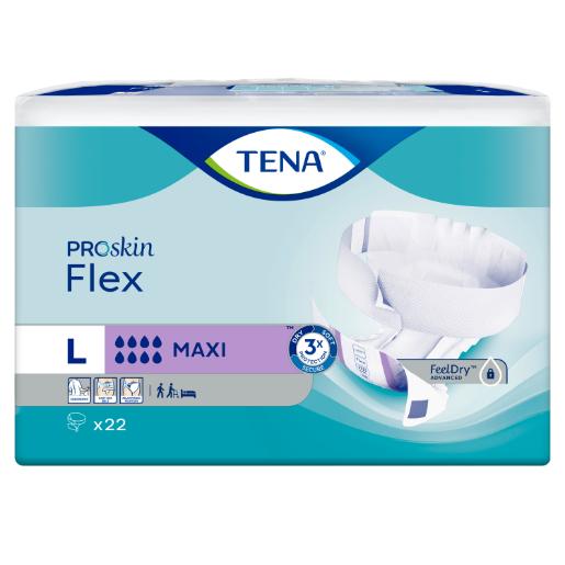 TENA Flex Maxi Large - Carton 66 (3 Packs of 22)