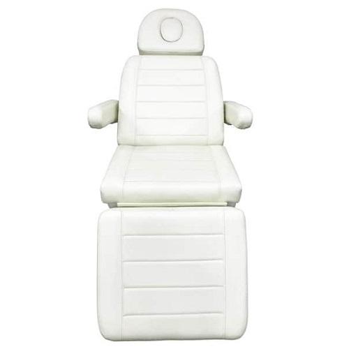 LOGIFORM Supreme Cosmetic Couch 4 Motor 3 Section in White Medical Grade Vinyl (PM5)