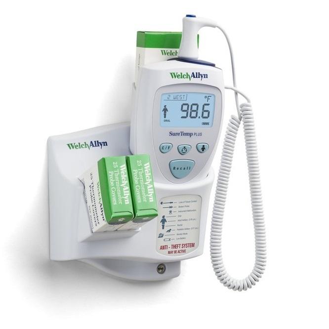 WELCH ALLYN SureTemp Plus Electronic Thermometer (Model 692), Wall Mount, 2.7m Oral P