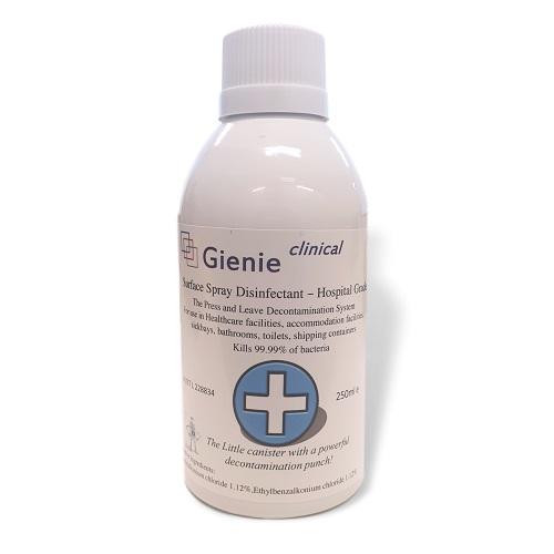 Gienie Clinical Surface Spray Disinfectant 250ml - Carton (12)