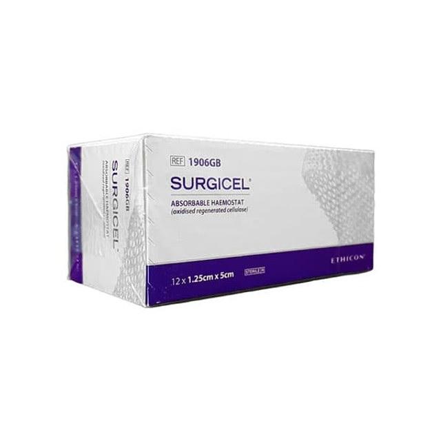 SURGICEL Absorbable Haemostat 1.2cm x 5cm - Box (12)