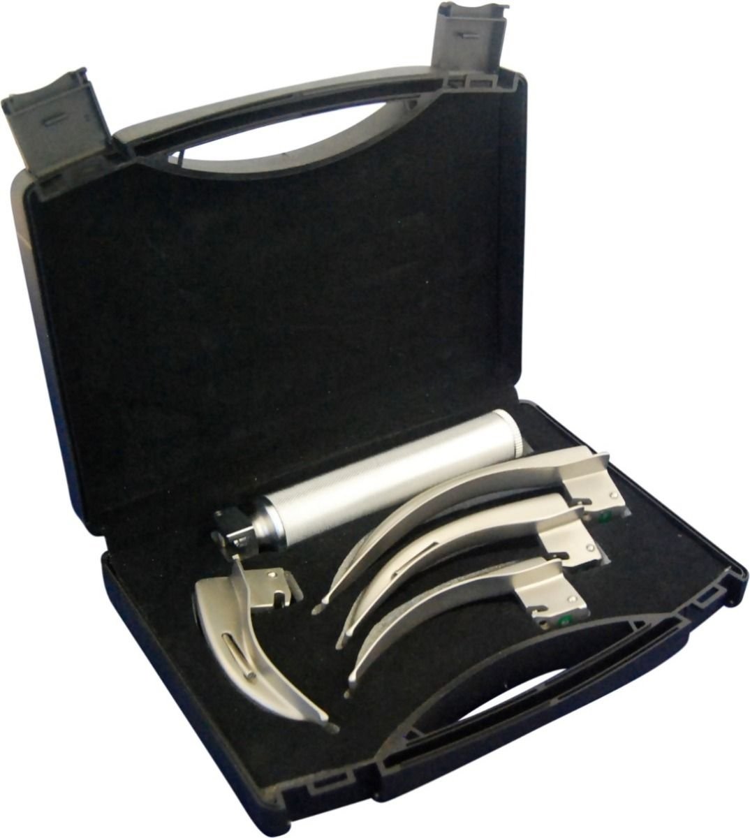 McIntosh Laryngoscope Set in Hard Case - 32mm Handle and Blades 1 to 4 ARMO