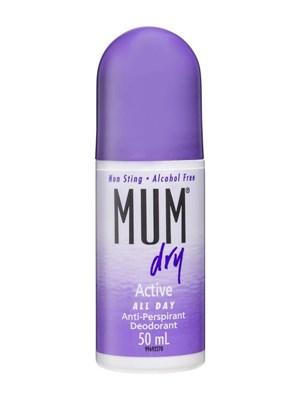 Mum Dry Roll On Deodorant 50ml - Each