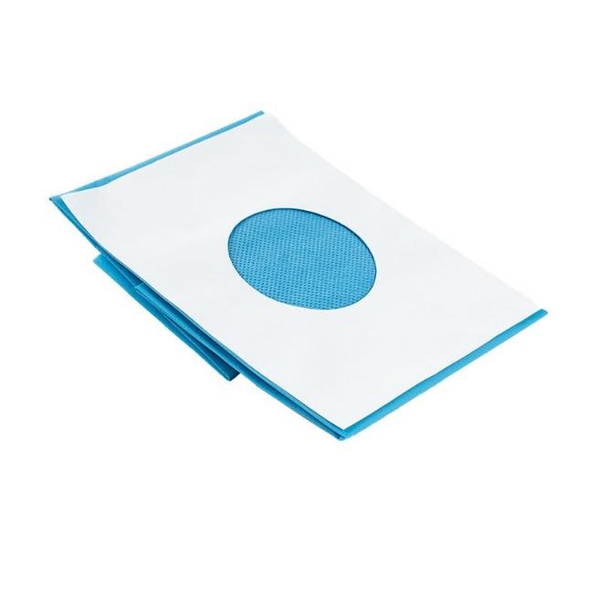 Azure Minor Procedure Drape 50x60cm with 6.5cm Circular Fenestration - Box (25)