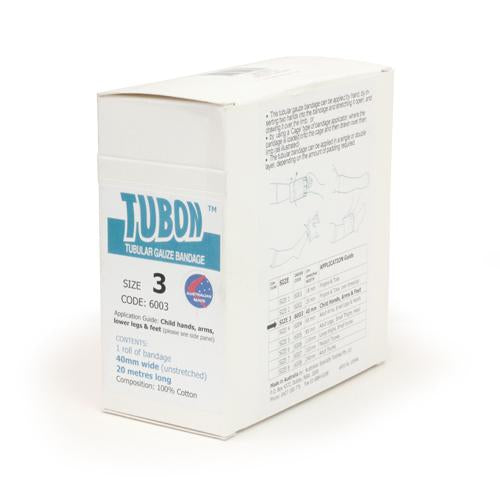 Tubon Size 3 - Child Arms/Hands/Feet - 40mm