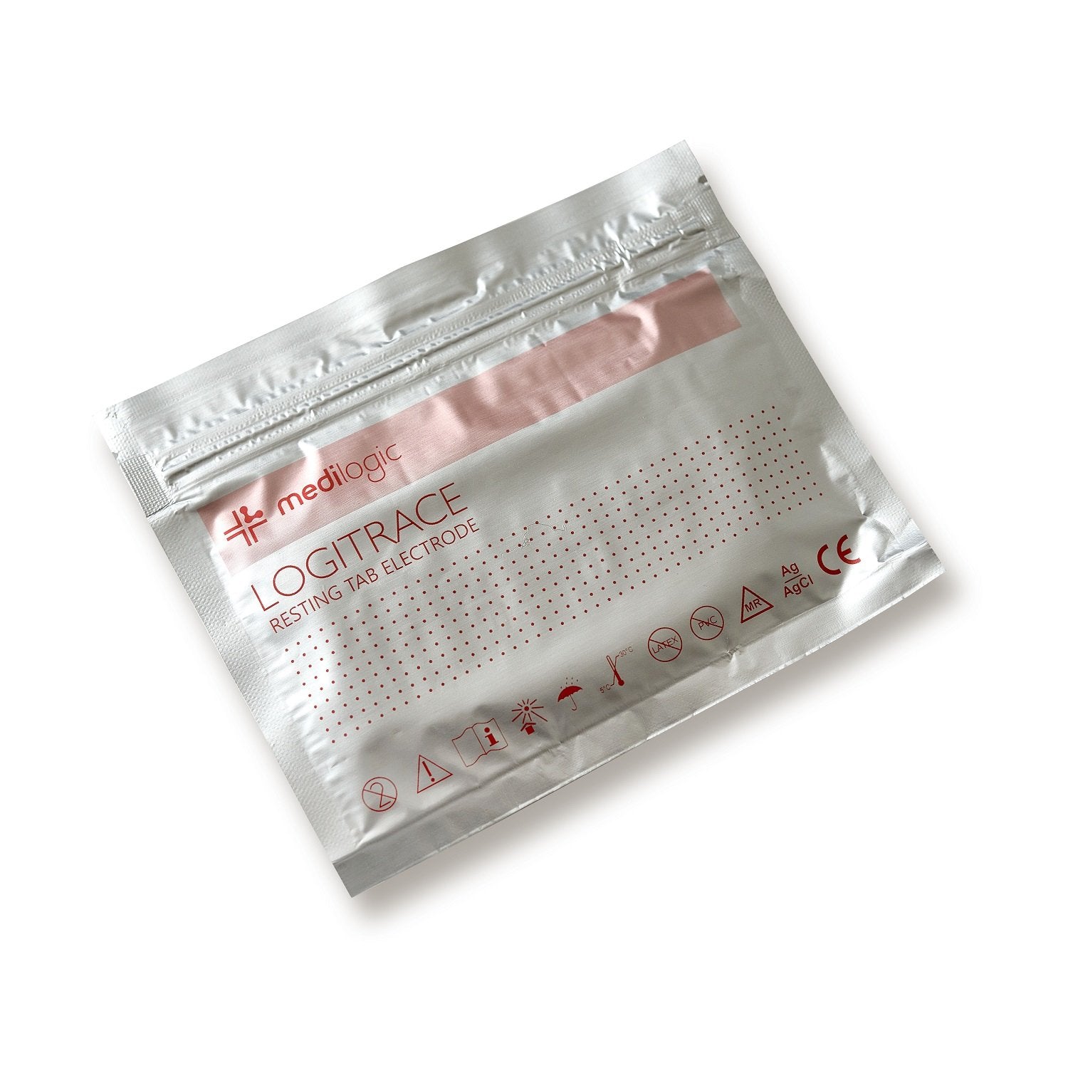 LOGITRACE Resting Tab ECG Electrode - Pack (100)