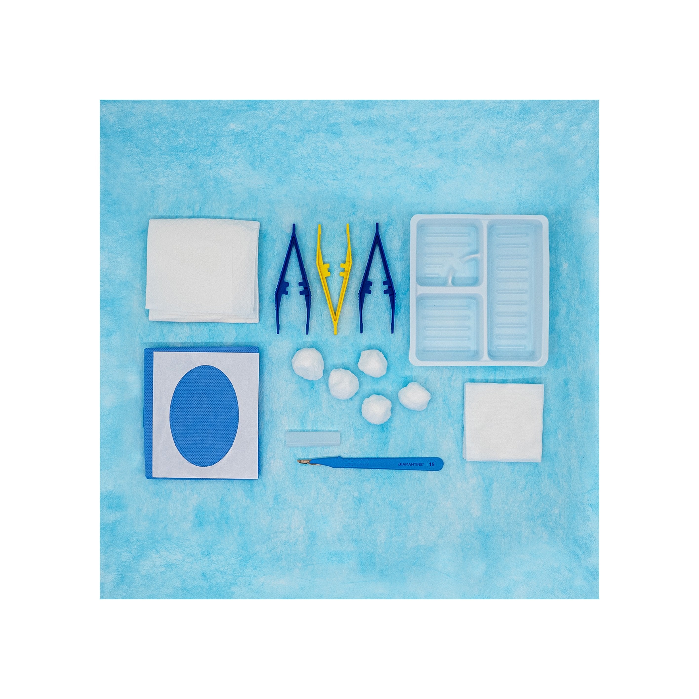 LOGIPACK Disposable Skin Lesion Kit Set 1 Sterile - Carton (140)