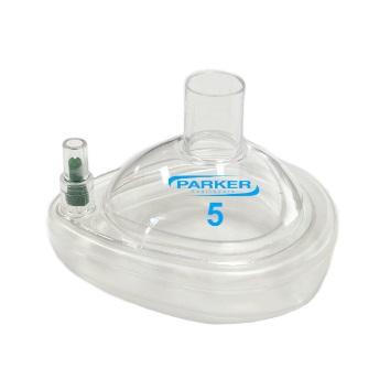 Disposable Air Cushion Mask w/ MRI Safe Valve #5 Blue Large Adult 22mm - Carton (30)