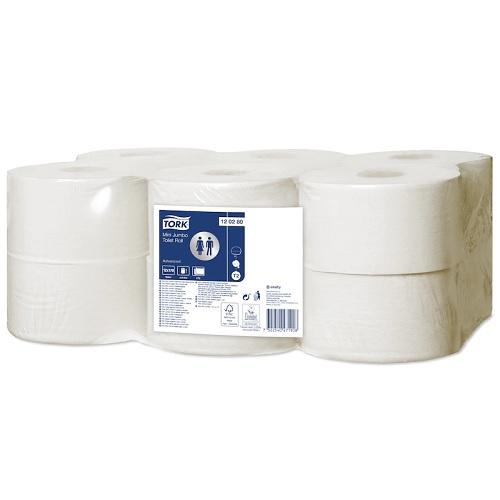Tork Mini Jumbo Toilet Roll 170m - Pack (12)
