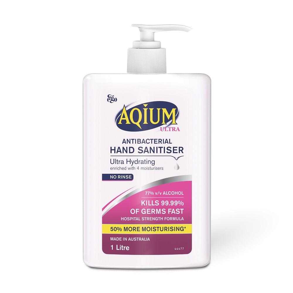 Aqium Ultra Hand Sanitiser 1L (11916) - Each