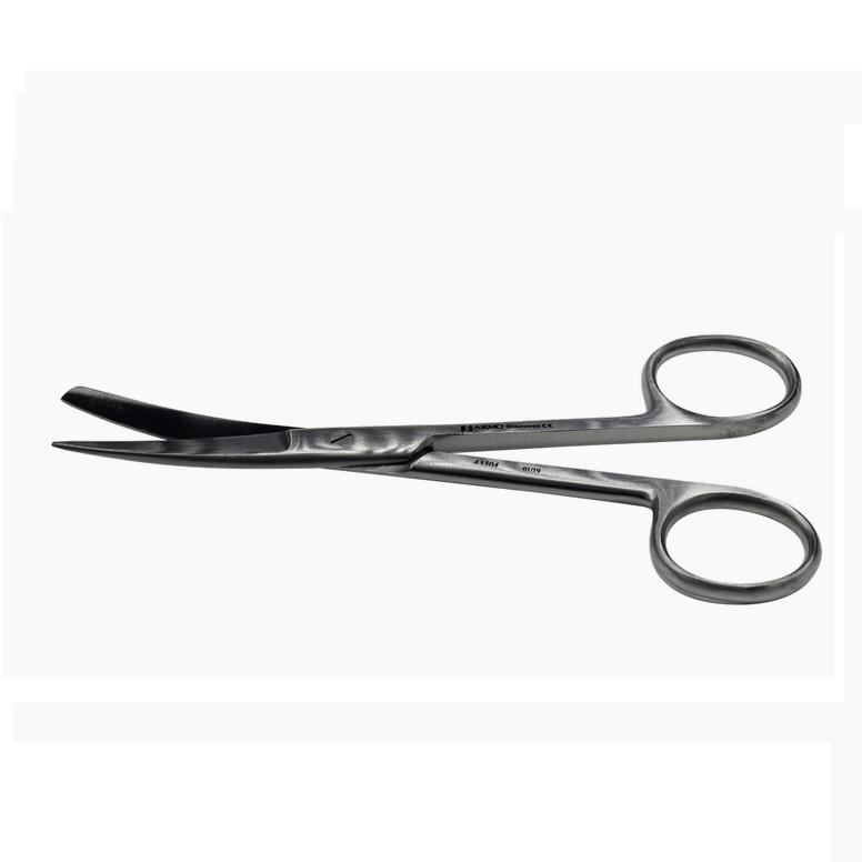 Surgical Scissors Sharp/Blunt Curved 13cm ARMO
