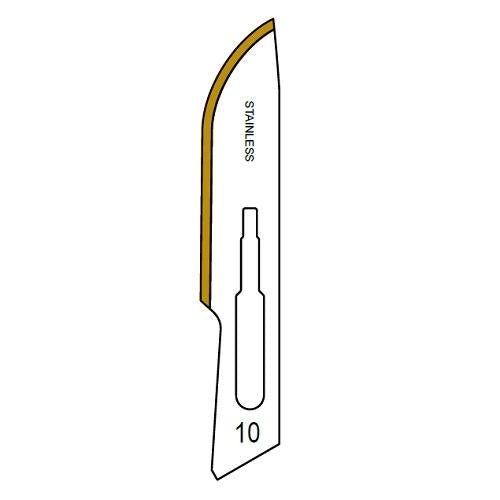Diamantine Scalpel Blades 10 - Box (100)