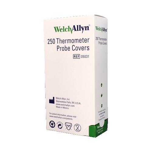 WELCH ALLYN SureTemp Disposable Thermometer Probe Covers (White Box) - Box (250)