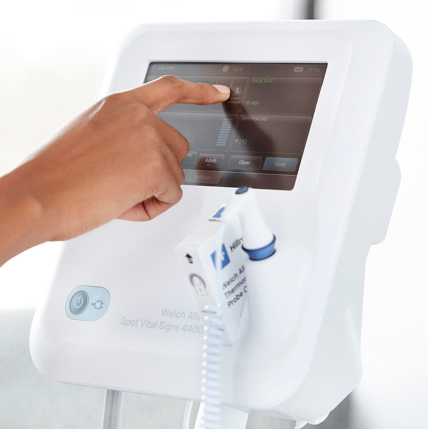 Hillrom Spot 4400 Vital Signs Monitor with NIBP, Suretemp and Nonin Sp02