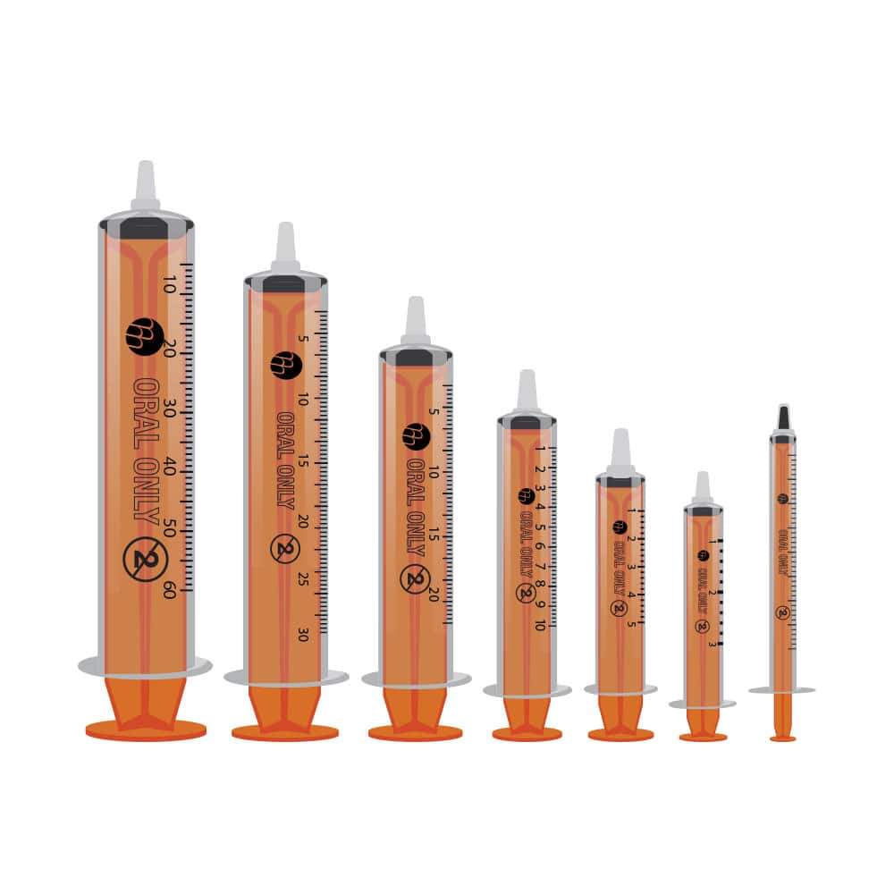 Oral Syringe 1ml - Box (100) (MS.SO01.LDT.S)