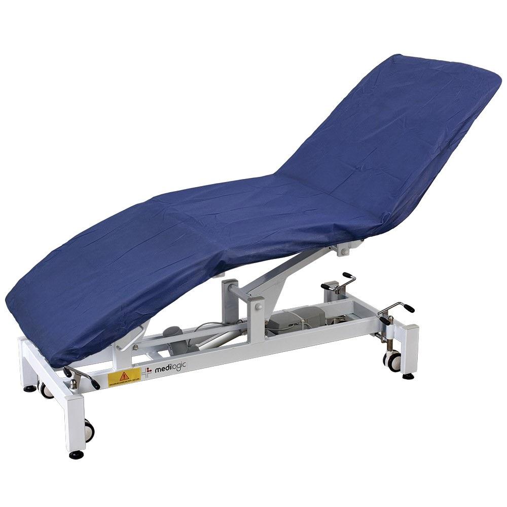 LOGICARE Fitted Bed Sheets Navy Blue 200cm x 70cm - Carton (100)